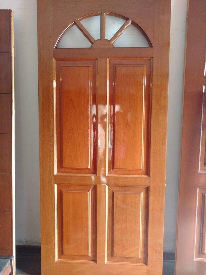 Puertas principales de madera talladas